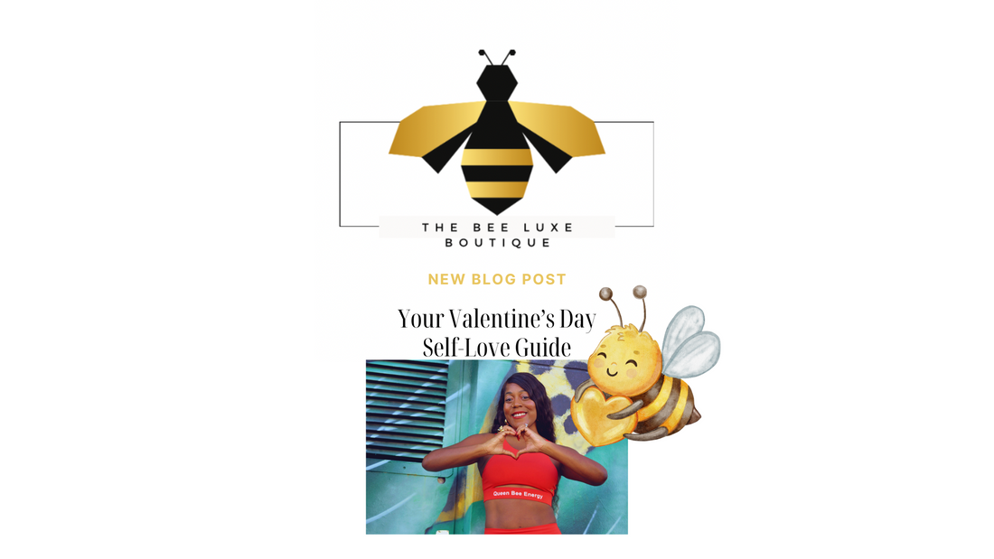 QUEEN BEE ENERGY, WOMAN WITH HEART IGN HOWING SELF LOVE. BLOG POSTING. RED ACTIVE WEAR SET. VALENTINES DAY PROMOTION